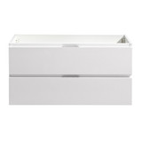 Fresca  FCB8342WH Fresca Valencia 40" Glossy White Wall Hung Modern Bathroom Vanity Cabinet