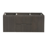 Fresca FCB8348GO Fresca Valencia 48" Gray Oak Wall Hung Single Sink Modern Bathroom Vanity Cabinet