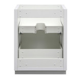 Fresca FCB8424WH Fresca Valencia 24" Glossy White Free Standing Modern Bathroom Vanity Cabinet