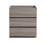 Fresca  FCB9330MGO Fresca Lazzaro 30" Gray Wood Free Standing Modern Bathroom Vanity Cabinet