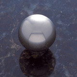 JVJ Satin Nickel 1 1/8" Ball Door Knob - 41446