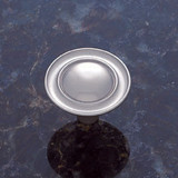 JVJ Satin Nickel 1 1/4" Ridged Dome Door Knob - 41346