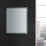 Fresca  FMR013630 Fresca Angelo 36" Wide x 30" Tall Bathroom Mirror w/ Halo Style LED Lighting and Defogger