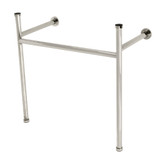 Kingston Brass Fauceture VPB28146 Hartford Stainless Steel Console Sink Legs, Polished Nickel