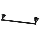 Kingston Brass  BA1752MB Heritage 18" Towel Bar, Matte Black