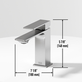 Vigo Dunn Bathroom Faucet In Brushed Nickel