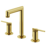 Vigo  VG01304MG Sterling Widespread Two Handle Bathroom Faucet In Matte Brushed Gold