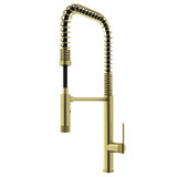 Vigo  VG02037MG Sterling Pull-Down Kitchen Faucet In Matte Brushed Gold