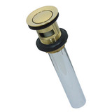 Kingston Brass KB8102 Brass Push Up Drain - Polished Brass