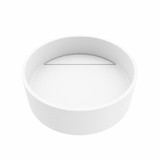Vigo Montauk Round Matte Stone Vessel Bathroom Sink - 15.125 inch