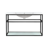 Swiss Madison SM-BV553 Pierre 36" Wall-Mounted Bathroom Vanity - Matte Black With Sink Swiss Madison SM-BV553 Pierre 36" Wall-Mounted Bathroom Vanity - Matte Black With Sink