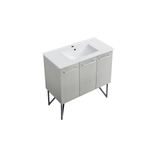 Swiss Madison SM-BV233 Annecy 36" Bathroom Vanity in Brushed Grey