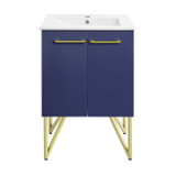 Swiss Madison SM-BV212NB Annecy 24" Bathroom Vanity - Navy Blue With Sink