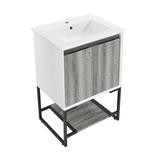 Swiss Madison SM-BV142 Marseille 24" Bathroom Vanity - Oak With Sink