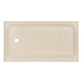 Swiss Madison SM-SB513V Voltaire 60 x 36 Single-Threshold, Left-Hand Drain, Shower Base in Biscuit