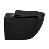 Swiss Madison SM-WT449MB St. Tropez Wall-Hung Toilet Bowl in Matte Black Swiss Madison SM-WT449MB St. Tropez Wall-Hung Toilet Bowl in Matte Black
