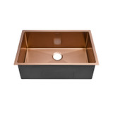 Swiss Madison SM-KU700RG Rivage 30" x 18" Stainless Steel, Single Sink, Undermount Kitchen Sink, Rose Gold