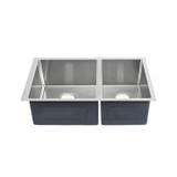 Swiss Madison SM-KU725 Rivage 33" x 20" Double Bowl, Undermount Kitchen Sink