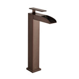 Swiss Madison SM-BF51OR Concorde Single Hole, Single-Handle, High Arc Waterfall, Bathroom Faucet in Oil Rubbed Bronze