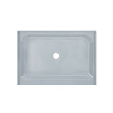 Swiss Madison SM-SB510E Voltaire 48" x 36" Single-Threshold, Center Drain, Shower Base - Grey Swiss Madison SM-SB510E Voltaire 48" x 36" Single-Threshold, Center Drain, Shower Base - Grey