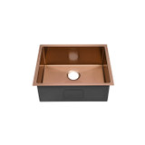 Swiss Madison SM-KU715RG Rivage 23" x 18" Stainless Steel, Single Sink, Undermount Kitchen Sink - Rose Gold