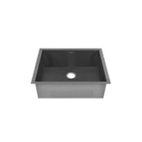 Swiss Madison SM-KU707B Tourner 21" x 18" Stainless Steel, Single Sink, Undermount Kitchen Sink - Black