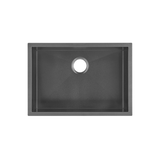 Swiss Madison SM-KU708B Tourner 26" x 18" Stainless Steel, Single Sink, Undermount Kitchen Sink - Black