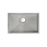 Swiss Madison SM-KU709 Tourner 27" x 19" Stainless Steel, Single Sink, Undermount Kitchen Sink Swiss Madison SM-KU709 Tourner 27" x 19" Stainless Steel, Single Sink, Undermount Kitchen Sink
