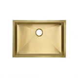 Swiss Madison SM-KU709G Tourner 27" x 19" Stainless Steel, Single Sink, Undermount Kitchen Sink - Gold