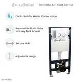 Swiss Madison SM-WC426 Fantôme M 2x6 Concealed In-Wall Toilet Tank Carrier System