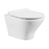 Swiss Madison SM-WT460 Monaco Wall-Hung Round Toilet Bowl Swiss Madison SM-WT460 Monaco Wall-Hung Round Toilet Bowl