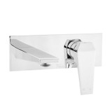 Swiss Madison SM-BF42C Voltaire Single-Handle, Wall-Mount, Bathroom Faucet in Chrome