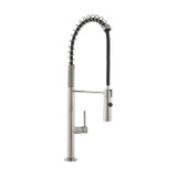 Swiss Madison  SM-KF72BN Chalet Single Handle, Pull-Down Kitchen Faucet in Brushed Nickel