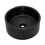Swiss Madison SM-VS252MB Monaco 16.5 Round Vessel Sink - Matte Black