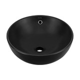 Swiss Madison SM-VS212MB Sublime 17 Round Vessel Sink in Matte Black