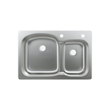 Swiss Madison SM-KT662 Ouvert 33 x 22 Double Bowl, Top-Mount Kitchen Sink