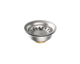Swiss Madison SM-KD766 4.5" Kitchen Sink Basket Strainer and Drain, Satin, Stainless Steel Swiss Madison SM-KD766 4.5" Kitchen Sink Basket Strainer and Drain, Satin, Stainless Steel