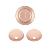 Swiss Madison SM-CH03BG Dual Push Button Toilet Flush Hardware - Rose Gold (SM-1T256, SM-1T205)