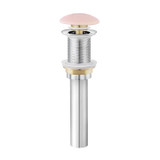 Swiss Madison  SM-PD24P Ceramic Pop Up Drain Non-Overflow in Matte Pink