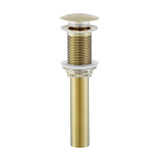 Swiss Madison SM-PD25G Residential Non-Overflow Pop Up Sink Drain 1.75 - Gold Swiss Madison SM-PD25G Residential Non-Overflow Pop Up Sink Drain 1.75 - Gold