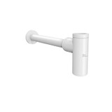Swiss Madison SM-BT01MW Bottle Trap Lavatory Drain - Matte White Swiss Madison SM-BT01MW Bottle Trap Lavatory Drain - Matte White