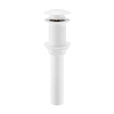 Swiss Madison SM-PD25MW Residential Non-Overflow Pop Up Sink Drain 1.75" - Matte White