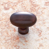 JVJ Old World Bronze Large Football Door Knob - 35312