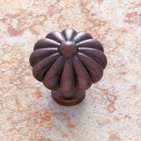 JVJ Old World Bronze 35 mm (1 3/8") Pumpkin Door Knob - 35112