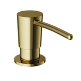 Vigo Kitchen Soap Dispenser In Matte Brushed Gold