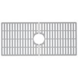 Vigo Gray Silicone Kitchen Sink Protective Bottom Grid For Single Basin 36 In. Sink