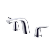 Gerber Lemora Two Handle Widespread Lavatory Faucet w/ Metal Touch-Down Drain 1.2gpm Chrome - D304134