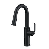 Gerber Kinzie Single Handle Pull-Down Prep Faucet 1.75gpm - Satin Black - D150537BS