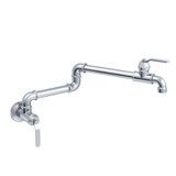 Gerber Kinzie Wall Mount Pot Filler 2.2gpm - Chrome - D205037