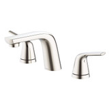Gerber D304134BN Lemora Two Handle Widespread Lavatory Faucet w/ Metal Touch-Down Drain 1.2gpm - Brushed Nickel